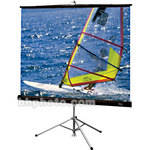 Draper Diplomat Portable Tripod Projection Screen - 72 x 96" - Matte White