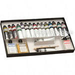Marshall Retouching Extra Large Tube Set "A" Oil Set (15-Color 3/4x4" Tubes)