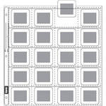 Vue-All 8302 35mm Slide Saver Archival Storage Page (Top Load, 100 Pack)