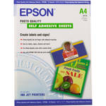 Epson Photo Quality Self-Adhesive Sheets - 8.3x11.7" - 10 Sheets