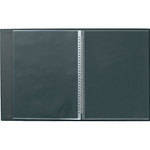 Prat Laser Spiral Book - 8.5x11"  (Portrait Format)   (Black) 