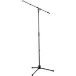 K&M 210/2 Tripod Microphone Stand with Boom (Black)