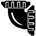Delta 1 90 Degree Double Slip Coupling Elbows