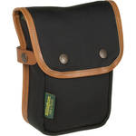 Billingham Delta End Pocket (Black with Tan Trim)