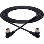 Hosa Technology Midi Angled to Midi Angled Cable - 3 ft