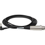 Hosa Technology Stereo Mini Angled Male to 3-Pin XLR Female Cable - 5'