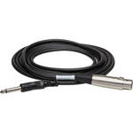 Hosa Technology Mono 1/4" Male to 3-Pin XLR Female Cable - 15'