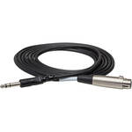 Hosa Technology Stereo 1/4" Male to XLR Female Cable - 10