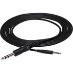 Hosa Technology Stereo Mini Male to Stereo 1/4" Male Cable - 5'