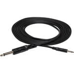 Hosa Technology Mini Male to 1/4" Male Cable - 10'