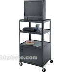 Advance PM6CM-54 A/V Cart w/ Metal Cabinet (25 x 30 x 54")