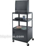 Advance PM6CM-54J A/V Cart w/ Metal Cabinet (25 x 30 x 54)"