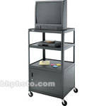 Advance AV6CM-54J PIXMobile Monitor/Television Cart with Cabinet - Multi-Shelf
