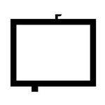 Beattie 85902B  Plain Intenscreen for Burke & James 4x5 