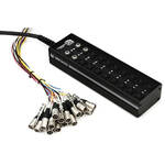 Pro Co Sound RoadMaster Snake 20 Channel Stagebox to Fanout (16x Send + 4x 1/4" TRS Stereo Phone Male Return) - 50'