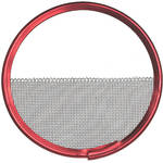 Mole-Richardson 4-7/16" Half Double Wire Scrim
