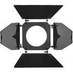 Mole-Richardson 4 Way/8 Leaf Barndoor Set for  6" Baby Solarspot