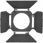 Mole-Richardson 4 Way/8 Leaf Barndoor Set for 8" Junior Fresnel