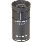 Elmo T204D 4mm, f/2 Lens for Micro Mount