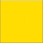 Gam GCB480  GamColor Colored Cine Filter #480 (Medium Yellow) (48"x25' Roll)