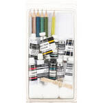 Marshall Retouching Portrait Set Oil & Pencil Oil Set (10 Oil/6 Pencil)