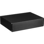 Lineco 733-2009 Museum Quality Drop-Front Storage Box (9.5 x 12.5 x 3", Black with White Interior)