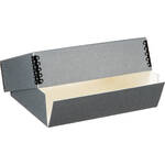 Lineco 733-0008 Museum Quality Drop-Front Storage Box (8.5 x 10.5 x 3", Gray)