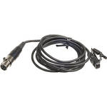 Audio-Technica MT830CT5 - Omnidirectional Lavalier Microphone with TA5F Connector, Beige