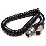 PAG 9450 4-pin XLR Male to 4-pin XLR Female Coiled Cable