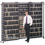 Winsted WIT7130 Tape Storage System (Brown/Beige)