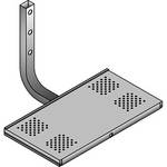 Advance WMLS-22  Locking Wall Mount Shelf - For 17 - 20"   (43.2 - 50.8cm) Diagonal TVs (Black)