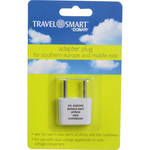 Travel Smart by Conair NW1C Adapter Plug - 2-Prong USA with 2-Prong Europe (Ungrounded)