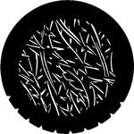 Rosco Steel Gobo #7211 - Abstract Blades - Size M