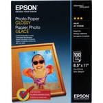Epson Glossy Photo Paper - 8.5x11" - 100 Sheets