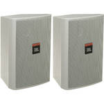 JBL Control 23 Ultra Compact Indoor/Outdoor Monitor (Pair, White)