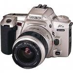 Konica Minolta Maxxum STsi 35mm SLR Camera (Silver) 2 Lens Kit