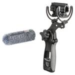 Rycote Standard Hole Softie with Mount and Pistol Grip (24cm Long)