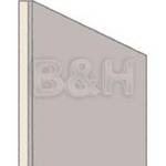 Savage ProCore Mat and Mount Board - TV Gray Antique/White - 8 x 10" - 200