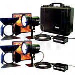 Frezzolini 200 Watt Super-Sun Gun HMI 2 Light Kit (30V DC)