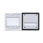 Gepe 8 x 36mm Off-Centered Glass Slide Mounts - 5 Mounts