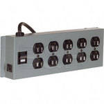 TecNec UL800CB15 Power Strip - 10 Outlets, 15' Cord