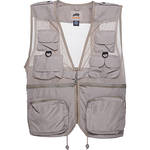 Humvee by CampCo Combat Photo Vest, Large (Khaki)