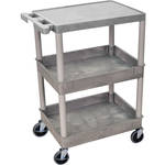Luxor 18x24" HD Utility Cart (Gray)