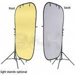 Lastolite 4x6' Reflector - Sunfire/White