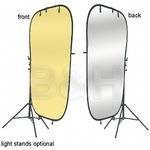 Lastolite 4x6' Reflector - Sunfire/Silver