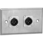 Neutrik 203M Male 3-Pin XLR Wall Plate