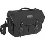 Billingham Hadley Pro Shoulder Bag (Black with Black Leather Trim)
