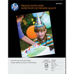 HP / Hewlett Packard Premium Glossy Photo Paper - 8.5x11" - 50 Sheets