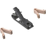 Sennheiser Dual Microphone Clip Tie Post  (nickel)