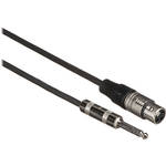 Pro Co Sound Excellines Stereo 1/4" Phone Male to XLR Female Cable - 10'